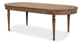 Sarreid French Antique Reproduction Dining Table in Tan 52748