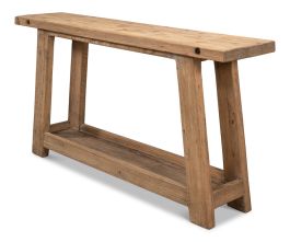 Sarreid Farmhouse Kitchen Table in Natural Aged Pine 53193