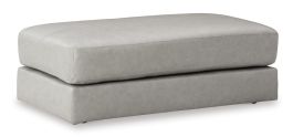 Amiata Oversized Accent Ottoman in Glacier 5740408 FedEx/UPS