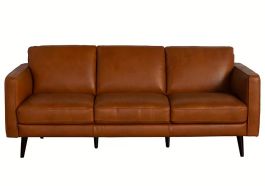 Natuzzi Editions Destrezza 3 Seater Sofa in Oregon Tan C092-064-15WL