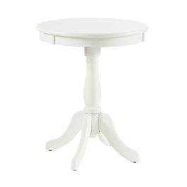Powell Palmetto White Table 929-711