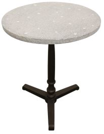 Moti Furniture Sheridan Bistro Table in Gray 63007016