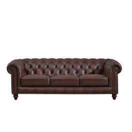 Hydeline Alton Bay Sofa in Caramel 6985-30-1866A PROMO CODE:UNIV10 for 10% Off