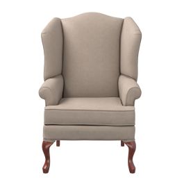 Comfort Pointe Erin Beige Wing Back Chair 7000-03 PROMO