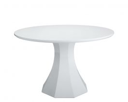 SUNPAN Ikon Sanara Dining Table in White 71121-S CODE:UNIV20 for 20% Off