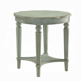 ACME Fordon End Table in Antique Green 82912