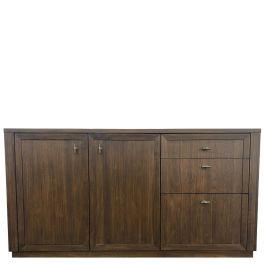 Riverside Brooks Credenza in Nouveau Walnut 83033