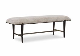 Maitland-Smith Lyric Bench in Black 88-0548