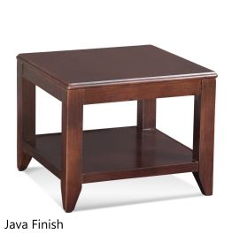 Braxton Culler Elements Cube Ottoman with Wood Top 947-194WT  CUSTOM ITEM