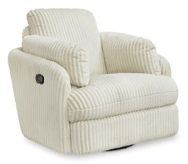 Tie-Breaker Swivel Glider Recliner in Ivory 9490261