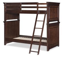 Legacy Classic Kids Canterbury 2.0 Twin over Twin Bunk Bed in Warm Cherry 3814-8110K