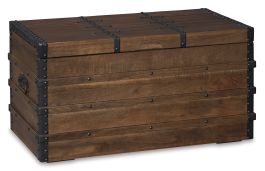 Kettleby Storage Trunk in Brown A4000096 FedEx/UPS