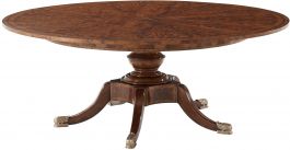 Theodore Alexander The Althorp Patent Jupe Table