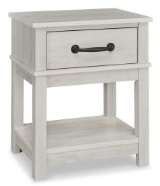 Dorrinson Nightstand in White B067-91 FedEx/UPS