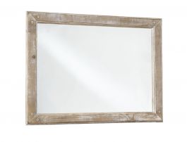 Progressive Furniture Chatsworth Mirror in Chalk B643-50