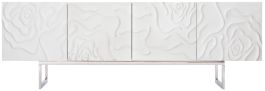 Bernhardt Interiors Penrose Credenza in White Plaster 301 870