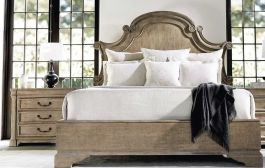 Bernhardt Villa Toscana 2pc Panel Bedroom Set in Criollo