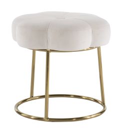 Linon Seraphina Stool White ST006WHT01ASU