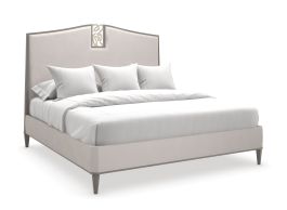 Caracole Furniture Classic Crescendo Uph Bed - Queen CLA-422-101 PROMO Code PO30