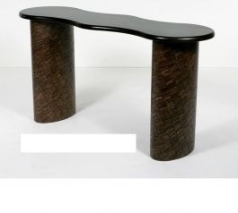 Indo Puri Wave Console Table in  Coco