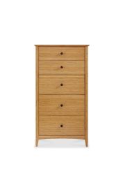 Greenington Willow 5 Drawer Chest, Caramelized ECO04CA