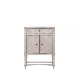 ACME Wynsor Wine Cabinet in Antique Champagne 67536 EST SHIP TIME APPX 4 WEEKS
