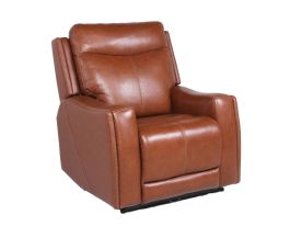 Steve Silver Natalia Leather Dual Power Recliner in Coach NT850CC