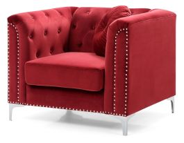Glory Furniture G789 Chair in Burgundy G789A-C