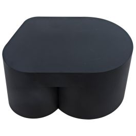 Noir Furniture Bain Coffee Table in Black Steel GTAB1051MTB CODE:UNIV20 for 20% Off