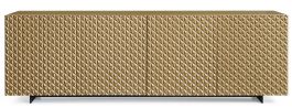 Whiteline Modern Living Harper Buffet Larger in Gold SB1643L