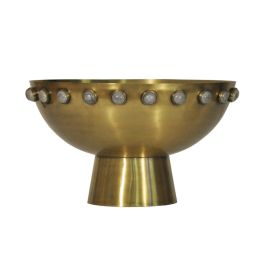 Worlds Away Harvey Antique Brass Bowl HARVEY