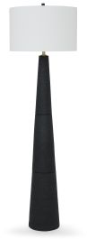 Hallburg Floor Lamp in Black L235761 FedEx/UPS