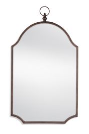 Bassett Mirror Malina Wall Mirror in Bronze M4136