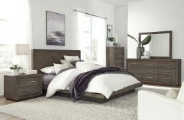 Modus Melbourne Queen Platform Bed in Dark Brown 8D64H5 CODE:UNIV21 for 21% Off
