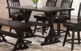 Urban Styles Memphis Espresso Counter Table 2480;2481