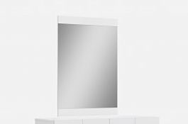 J&M Oslo Mirror in White Lacquer 17485-M PROMO