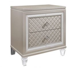 Global Furniture Paris Nightstand in Champagne PARIS-NS