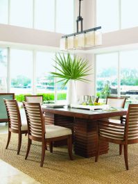 Tommy Bahama Ocean Club 7 pc Peninsula Dining Table Set PROMO