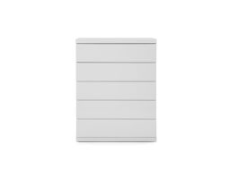 Whiteline Anna Chest of Drawers in White CD1207-WHT