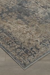 South Large Rug in Blue/Tan R402721 FedEx/UPS