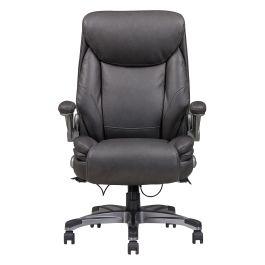 Sealy Ryder Ergonomic High-Back Executive Office Chair with Adjustable Armrests in Grey 64626