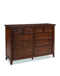 Intercon Furniture San Mateo Ten Drawer Dresser in Tuscan