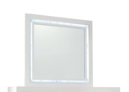 Global Furniture Santorini Mirror in White SANTORINI-M