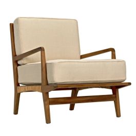 Noir Furniture Allister Chair in Brown SOF202T