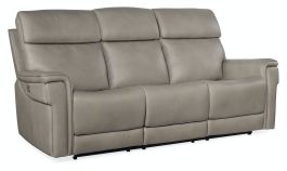 Hooker Furniture Lyra Zero Gravity Power Sofa w/Power Headrest in Ash SS608-PHZL3-091