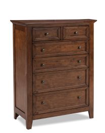 Intercon Furniture San Mateo Six Drawer Chest in Tuscan