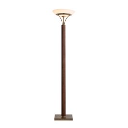 NOVA of California Tambo Torchiere Floor Lamp in Dark Walnut 1510832DB PROMO