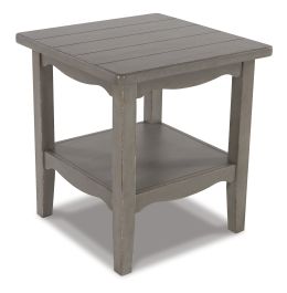 Charina End Table in Antique Gray T784-2 FedEx/UPS