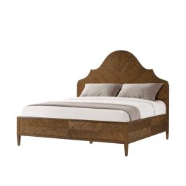 Theodore Alexander Nova King Arch Bed in Dusk TAS83023.C254