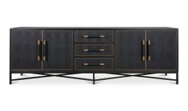 Moe's Home Mako Large Sideboard in Black VL-1061-02 PROMO